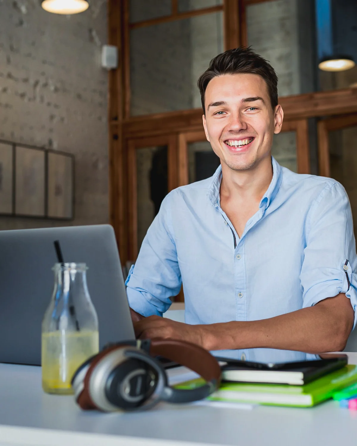 Een klant van BlueLemon24 uit de financiële sector die werkt met de BlueLemon24 software en is blij dat het doet wat hij verwacht en nodig heeft.